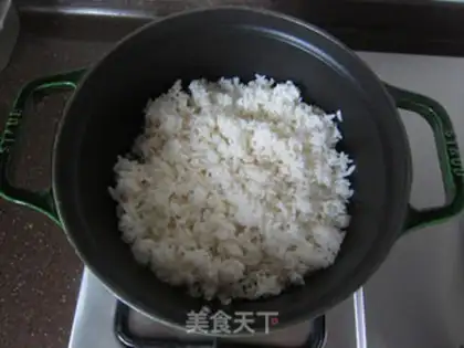 Make Rock pan rice step 7