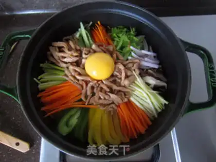 Make Rock pan rice step 8