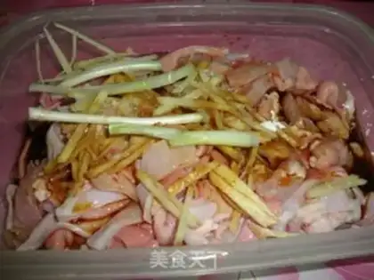 Make Iron pig belly step 1