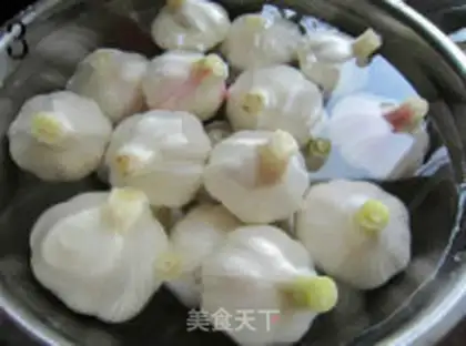 Make Pickle garlic step 2