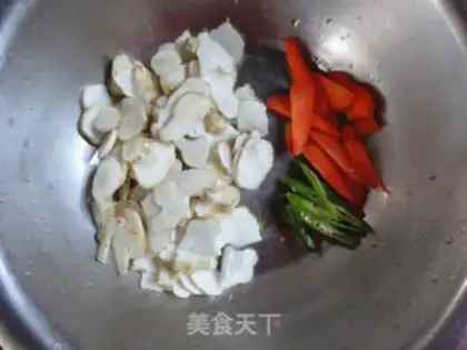 Make Potato-head fried meat step 0