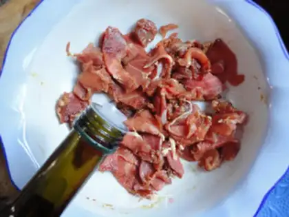 Make Potato-head fried meat step 2