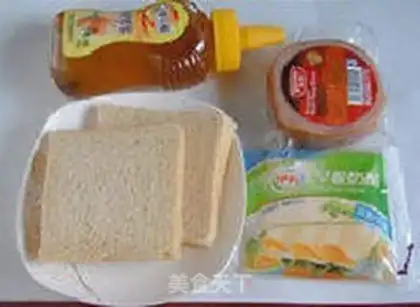 Make Ham cheese sandwich step 0