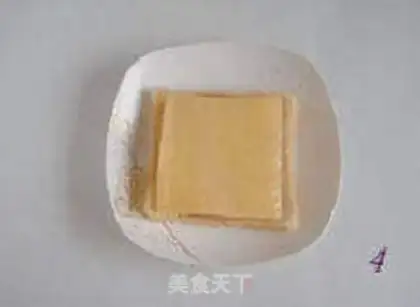 Make Ham cheese sandwich step 3