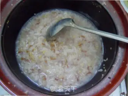 Make Milk and porridge step 4