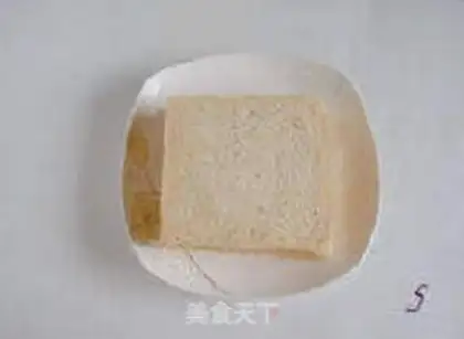 Make Ham cheese sandwich step 4