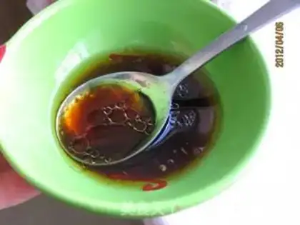 Make A cucumber fan with a rainbow step 7