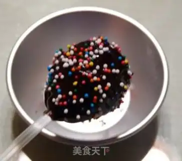 Make The truffled chocolate lollipop step 15