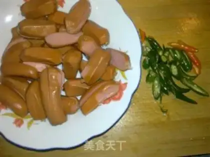 Make Spicy pretzels step 1