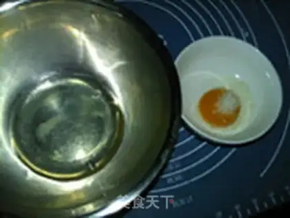 Make Egg yolk step 1