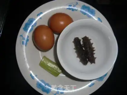 Make Sea cucumber eggs step 0
