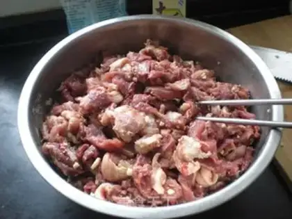 Make Yamamura sausage step 2