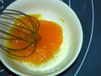 Make Egg yolk step 5