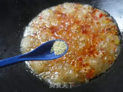 Make Spicy meat to cook fans step 11