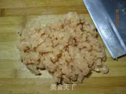 Make Gold chicken balls step 1