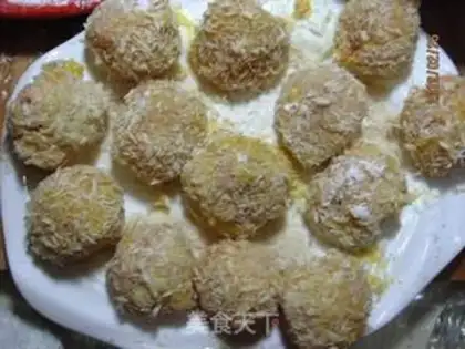 Make Gold chicken balls step 5