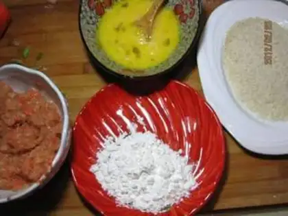 Make Gold chicken balls step 6