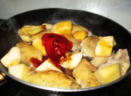 Make Apple chicken wings step 6
