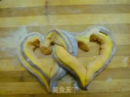 Make Five-coloured buns step 7