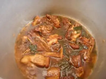 Make Red lamb chops step 11