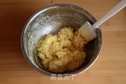 Make Gold coconut ball step 5