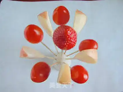 Make A hot pot of beauty fruit tea step 10