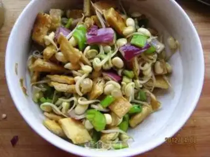 Make Soybean sprouts and soy dry step 8