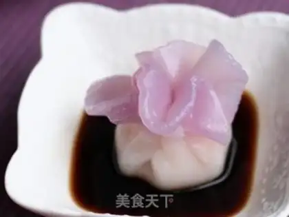Make A flowery crystal shrimp bag step 17
