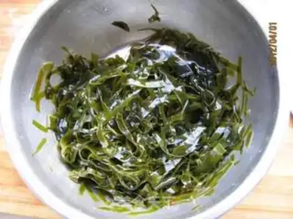 Make Spicy seaweed step 3