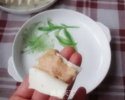 Make Fish tofu trap step 6