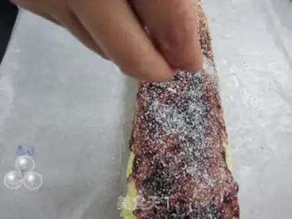 Make Blueberry coconut rolls step 11