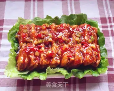 Make Fish tofu trap step 17