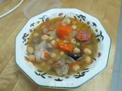 Make Madrid stew step 5