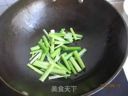 Make Garlic bean peel step 5