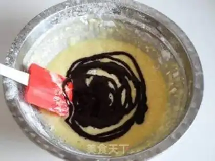 Make Chocolate sauce walnut cookies step 5