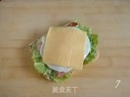 Make A toasted burger step 6