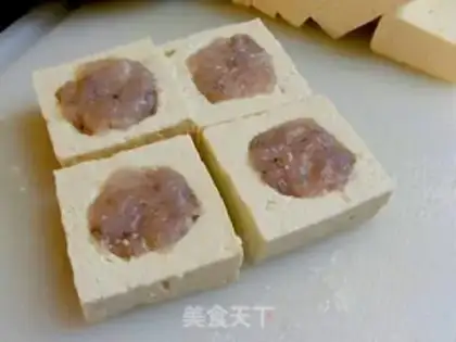 Make Shrimp tofu step 7