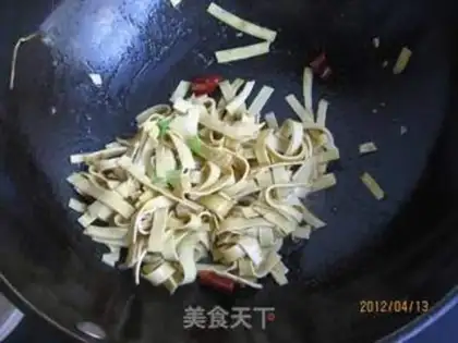 Make Garlic bean peel step 10