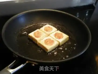 Make Shrimp tofu step 9
