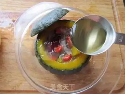 Make Silver pumpkins of honey juice step 7