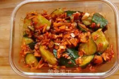 Make Korean cucumber step 6