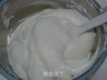 Make raisin angel cake step 4