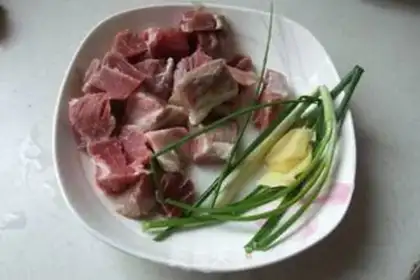 Make Salted meat burns step 2