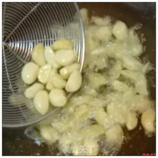 Make Ginsha garlic step 4