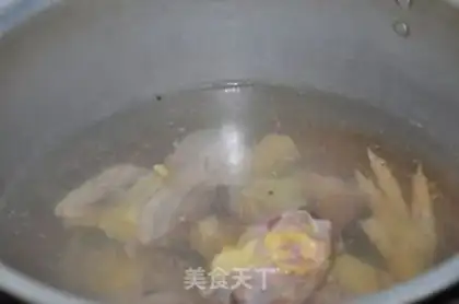 Make Chicken stew mushrooms step 1