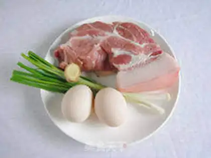 Make Pork egg dumplings step 0