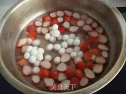 Make Strawberry little circle step 5