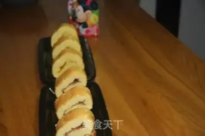 Make Blueberry cake roll step 0