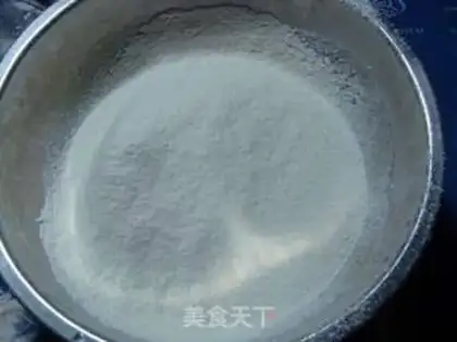 Make Bean cream roll step 1