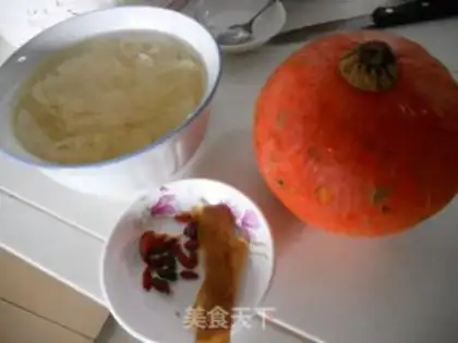 Make The sugary silver pumpkin step 0